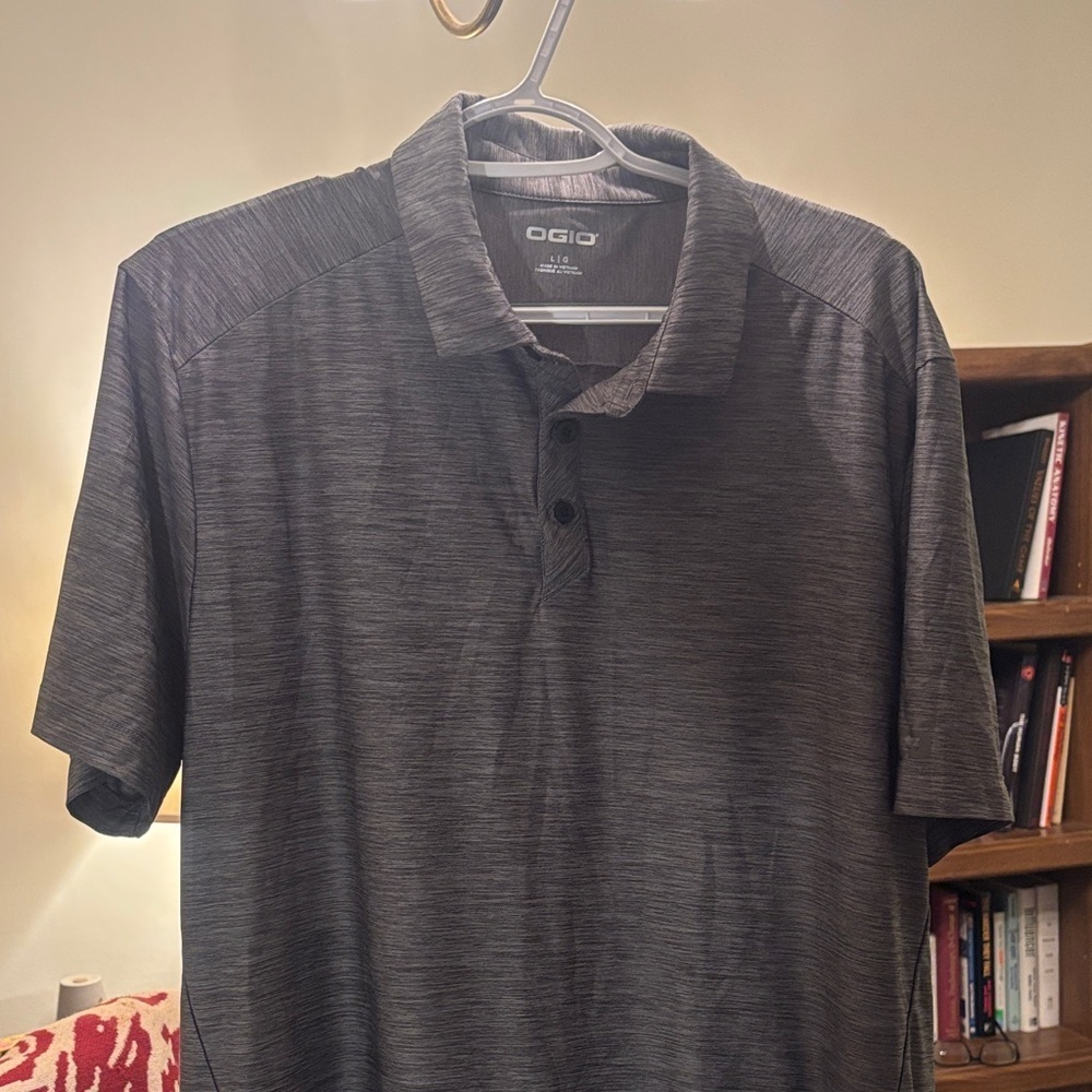 OGIO Men's Charcoal Polo Shirt